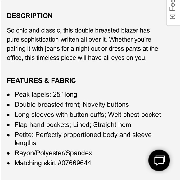 Express double breasted blazer - Picture 3 of 7